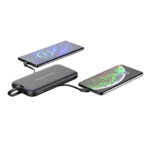 Quality USB QC3.0 10000mAh Qi Wireless Power Bank Charger wholesale