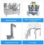 Automatic Zipper Doypack Packing Machine For Chocolate Bean