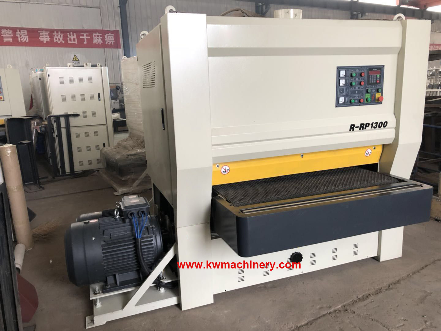 R-RP1300 standard wide belt sander for wood flat board without paint