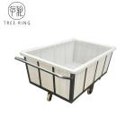 1500 Liter Square Poly Box Truck Processing Textile For Fabric Industrial