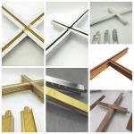 250mm Width PVC Ceiling Board Heat Insulation High Glossy Ceiling Titles
