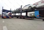 6-8 Car Capacity Car Transporter Trailer with Air Suspension System and Fuwa/BPW