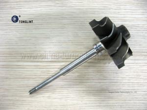 Quality HX40 H1E Turbocharger Turbine End Shaft Wheel 64mmX76mm 12 blades wholesale