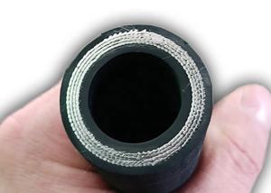 Quality SAE100 High Pressure Hydraulic Rubber Hose Multilayer Stainless Steel Braided Hose wholesale