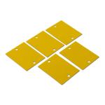 TIS812-11-03 Yellow Silicone Heat Insulation Pad Thermal Insulation Materail For