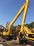 20t Used Komatsu Long Reach Excavator / 18 Meter Long Boom Excavator PC200-6