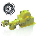 Vertical/Horizontal Turgo Turbine Generator Stainless Steel 220V-11000V 200kW