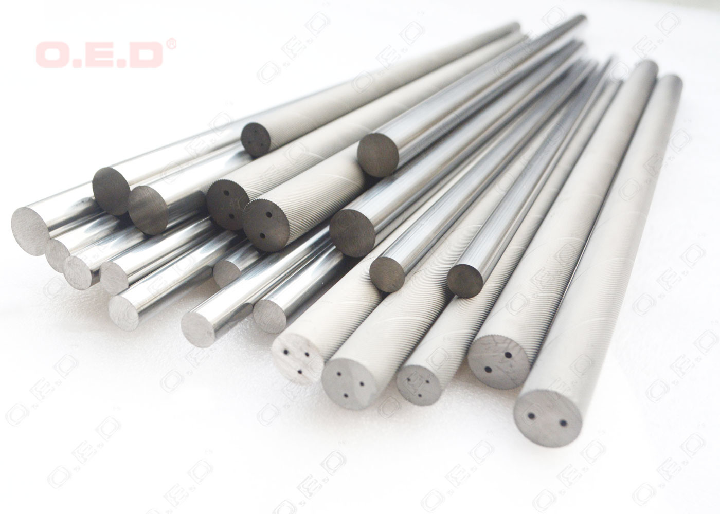 Ultrafine Grain Size OD4mm Tungsten Carbide Ground Rods For PCB Drills