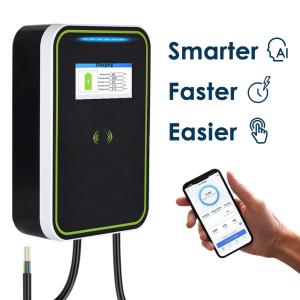 Quality EV-HW Electric Car Wallbox Charger Gun Line With Screen 7KW wholesale