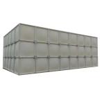 Environmental Protection Equipment Frp Sectional Water Storage Tank Steel Frame