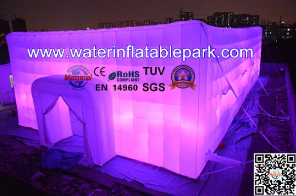 Attractive Massive Structure Inflatable Cube Tent for Wedding
