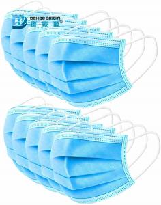 Quality Blue+White Earloop Face Mask Antiviral Medical Protective Face Masks wholesale