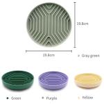 Silicone Slow Pet Food Bowl Non Slip Non Displacement Dog Slow Eating Bowl