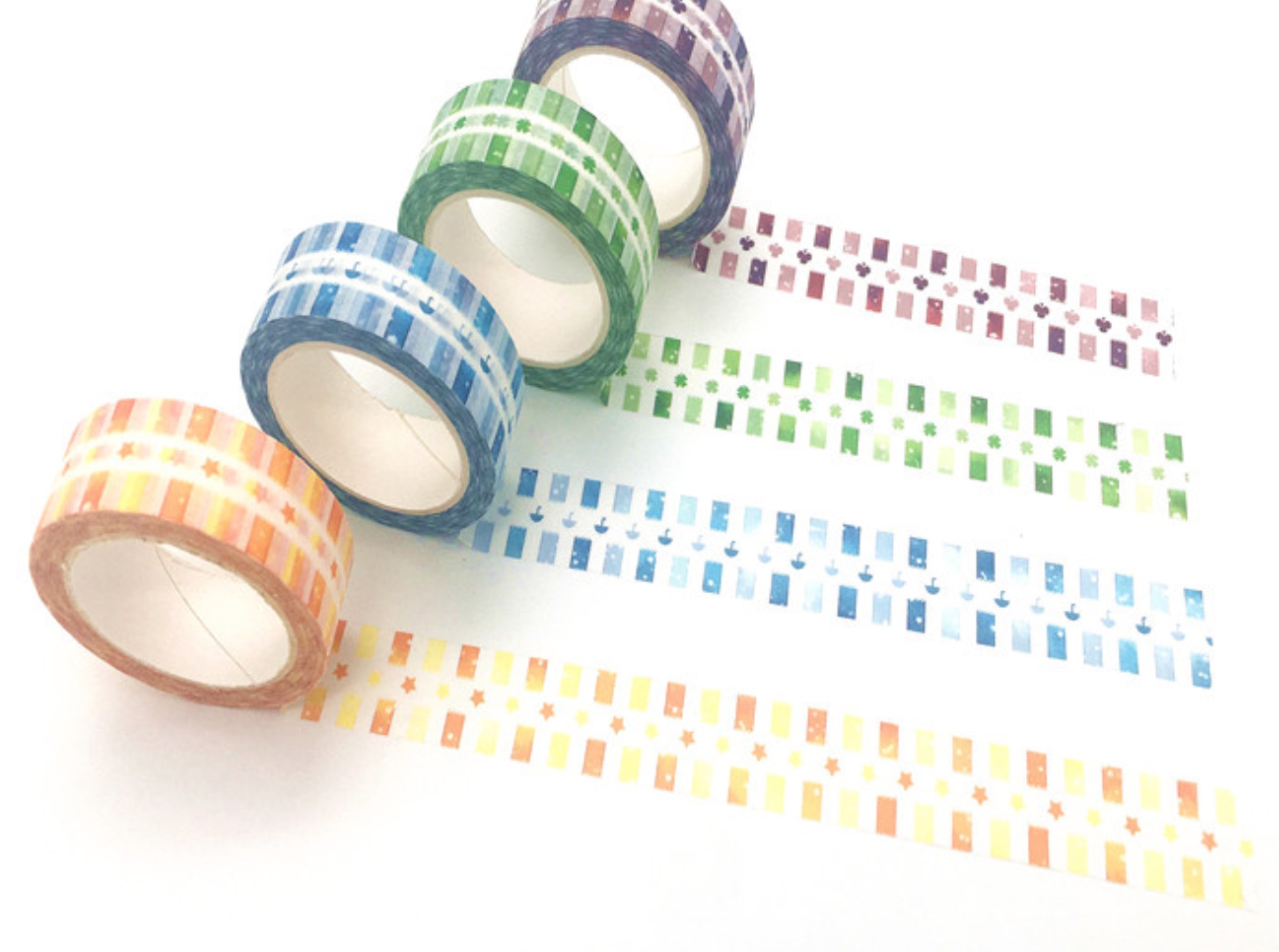 New Product Wrapping Label Patterned Custom Made Decorative Washi Tape