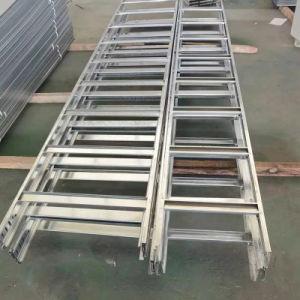 Quality 2m 6m Length Outdoor Heavy Duty Hot DIP Galvanized Cable Tray for Ladder Mounting wholesale