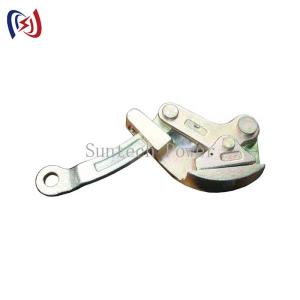 Quality Single Cam Wire Cable Clamp Earth come along clamps wire grips For Steel Strand wholesale