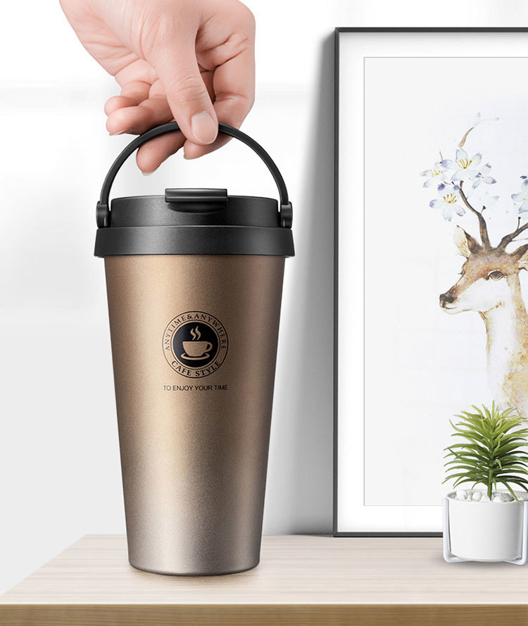 LFGB Stainless Steel Vacuum Travel Mug