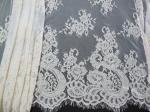 Corded Cotton Bridal Lace Trim Fabric For Wedding Dresses CY-HB0478