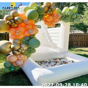 Quality Inflatable Bounce House Commercial Outdoor Party Rental Equipment Kids White wholesale