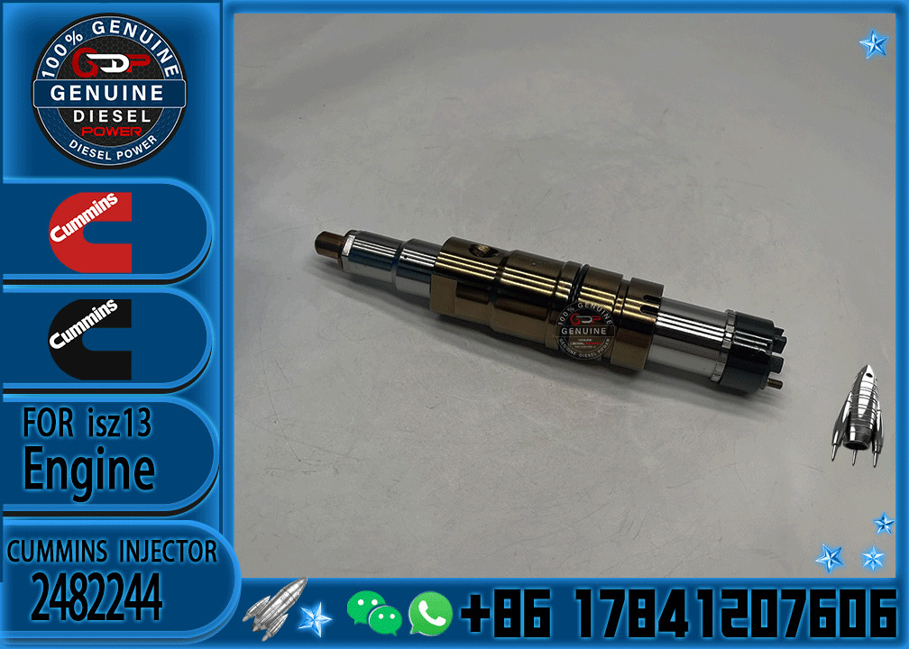 High quality Diesel Fuel injector common rail injector 2482244 for diesel fuel engine DC13 2872405 2488244