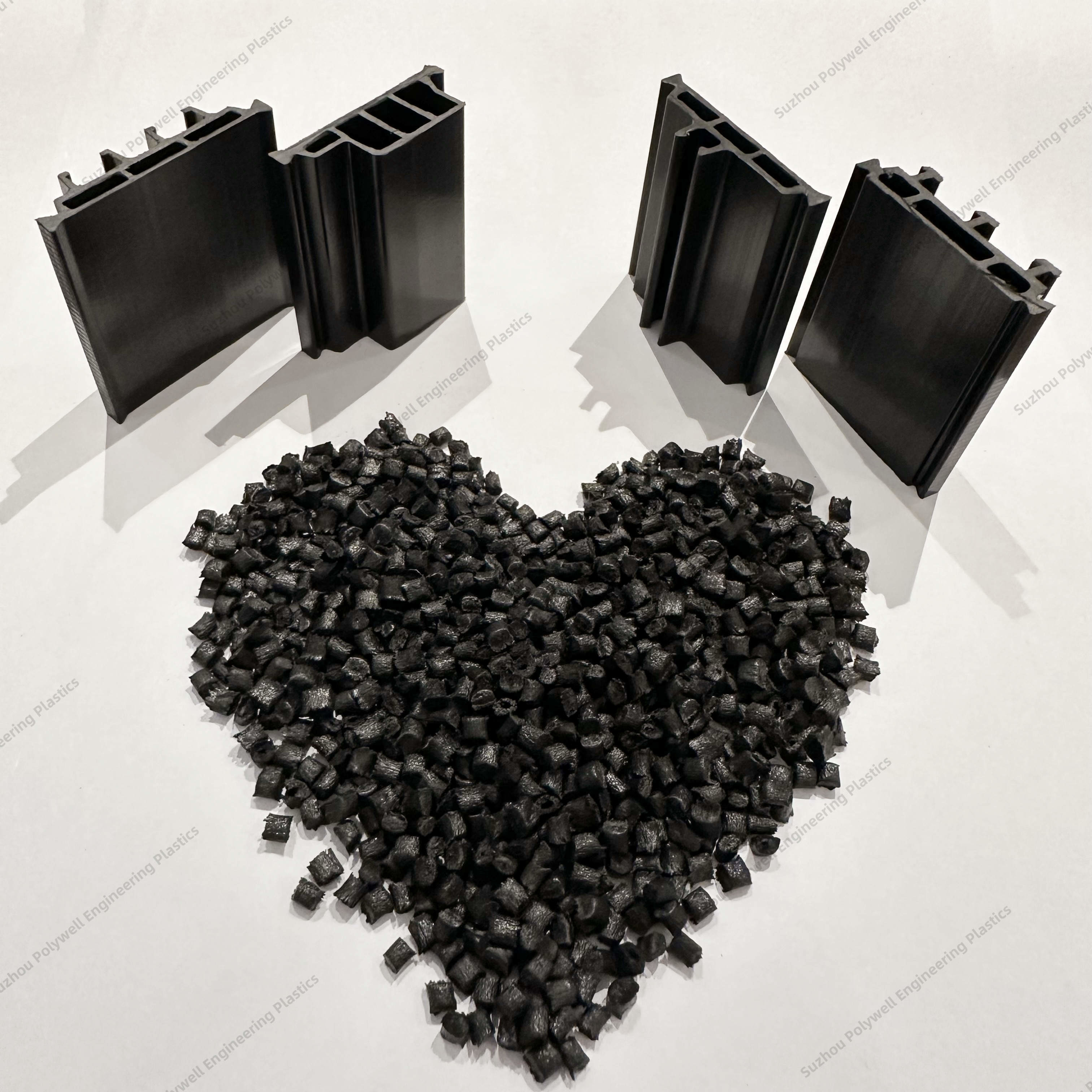 High Density Nylon 66 Plastic Raw Material Polyamide Extrusion Granules Heat Insulation Material