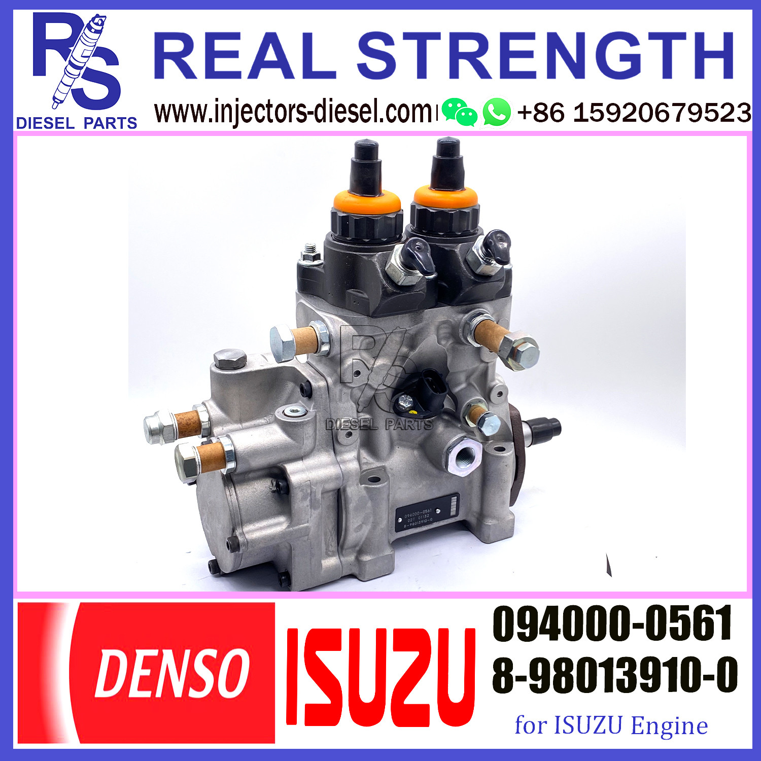 Diesel Engine Pump 094000-0560 094000-0561 094000-0565 8-98013910-0 8-98013910-4 for ISUZU GIGA 6WG1
