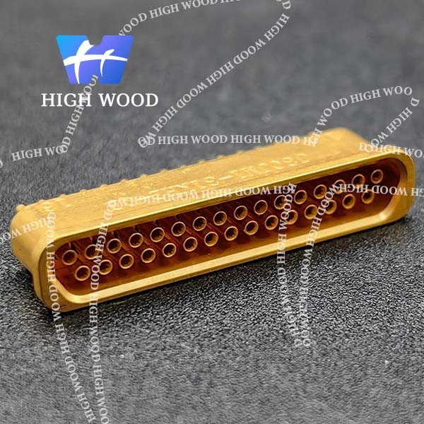 J30J SERIES Glass Sintered Gas Sealed Rectangular Electrical Connector, J30JM1-31KH2-Q2