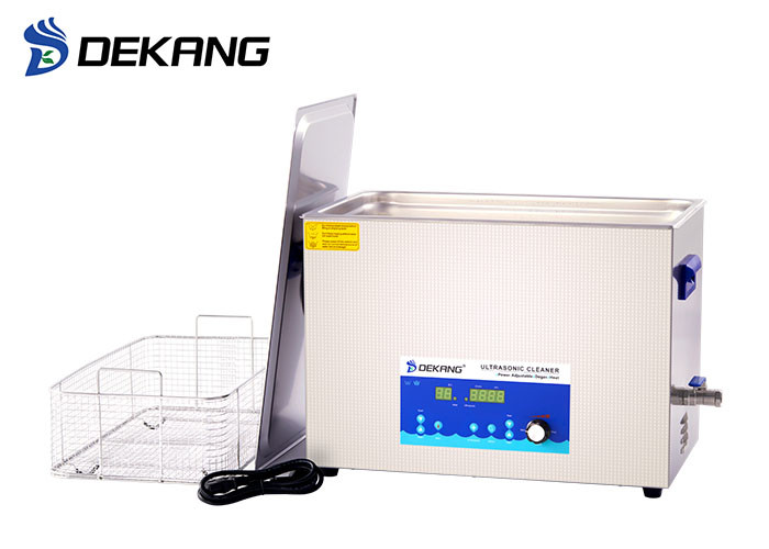 30L Auto Ultrasonic Glasses Cleaner With Basket Industrial Grade