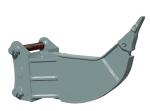 Doosan DX340-DX380 Excavator Ripper Attachment In Soil Ground