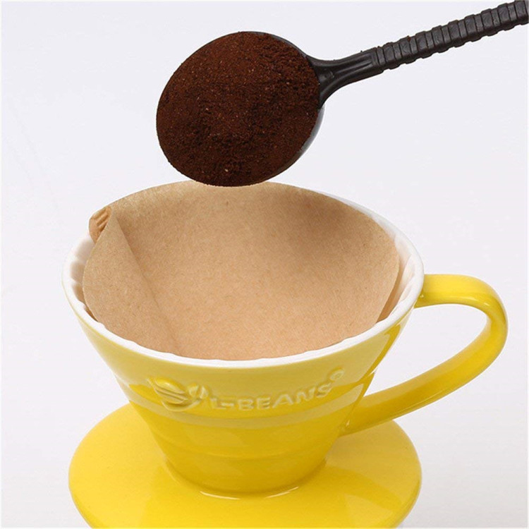 40/100 Count Cone Coffee Filters Gravure Printing Coffee Paper Filter