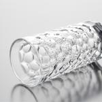 Crystal Highball Glass Drinking Cups 320ml Pressed Tumblers 11.2Oz Lead Free
