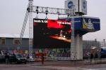 High Intensity Led Video Wall Rental for Advertising P10 / P12 Aluminum