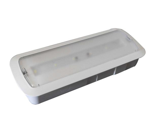 Wall Recessed Battery Powered Rechargeable Emergency Light 220V - 240V 50Hz /