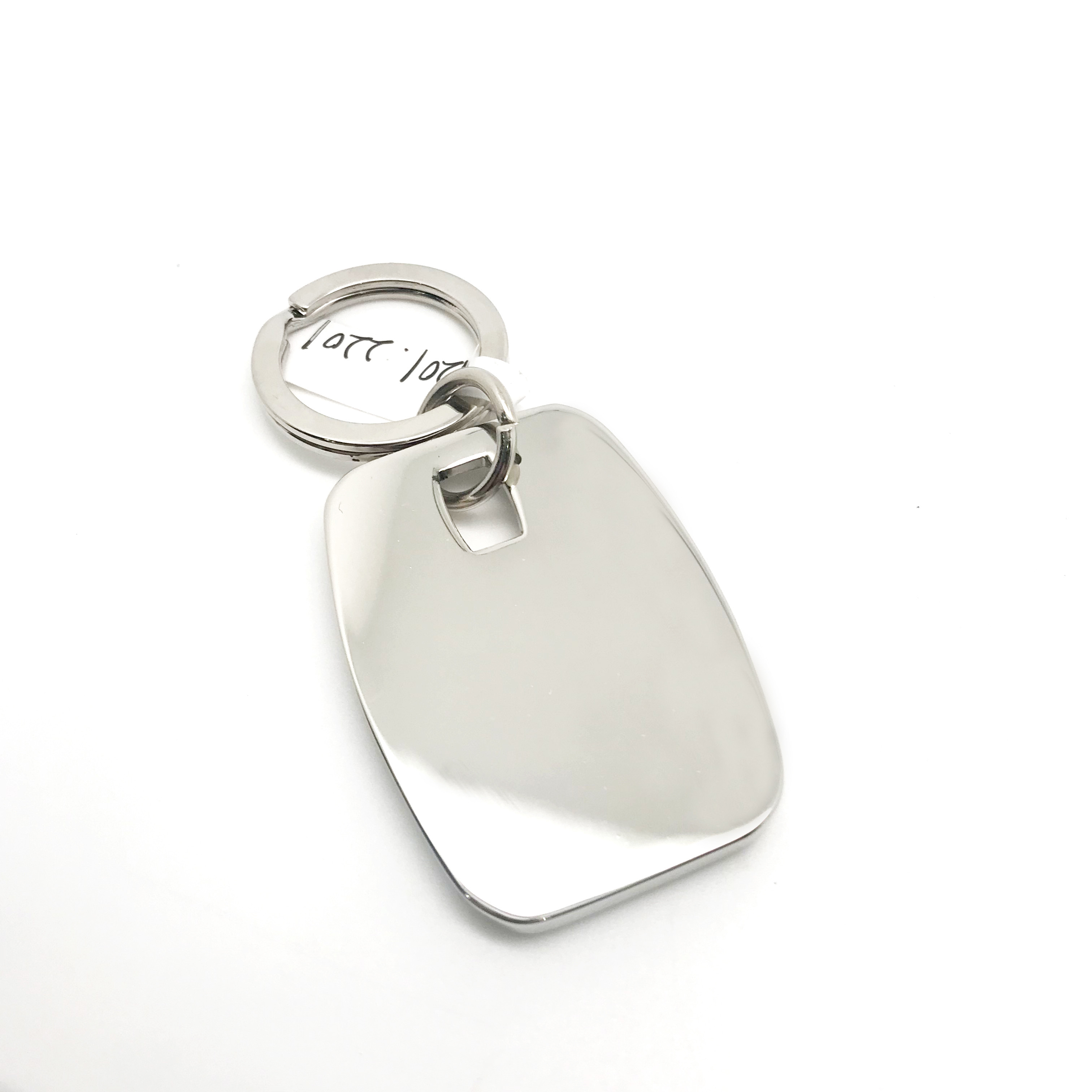 Zinc Alloy Metal Keychain Holder with Customized Logo As Photo from