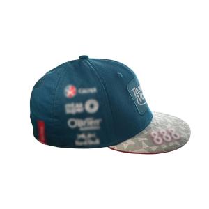 Quality Custom 3D Embroidery Racing Hat Baseball Cap for Sports Applicable Scene 58cm wholesale