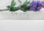 Beige Cotton Floral Embroidered Lace Trim By The Yard For Summer Evening Dress