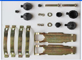 BAIYUN Commercial Vehicle Brake Pads NAO Formula For All Kinds Bus