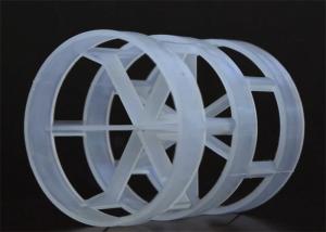 Quality Plastic Random Pall Ring Tower Packing 16mm-76mm For Scrubber wholesale