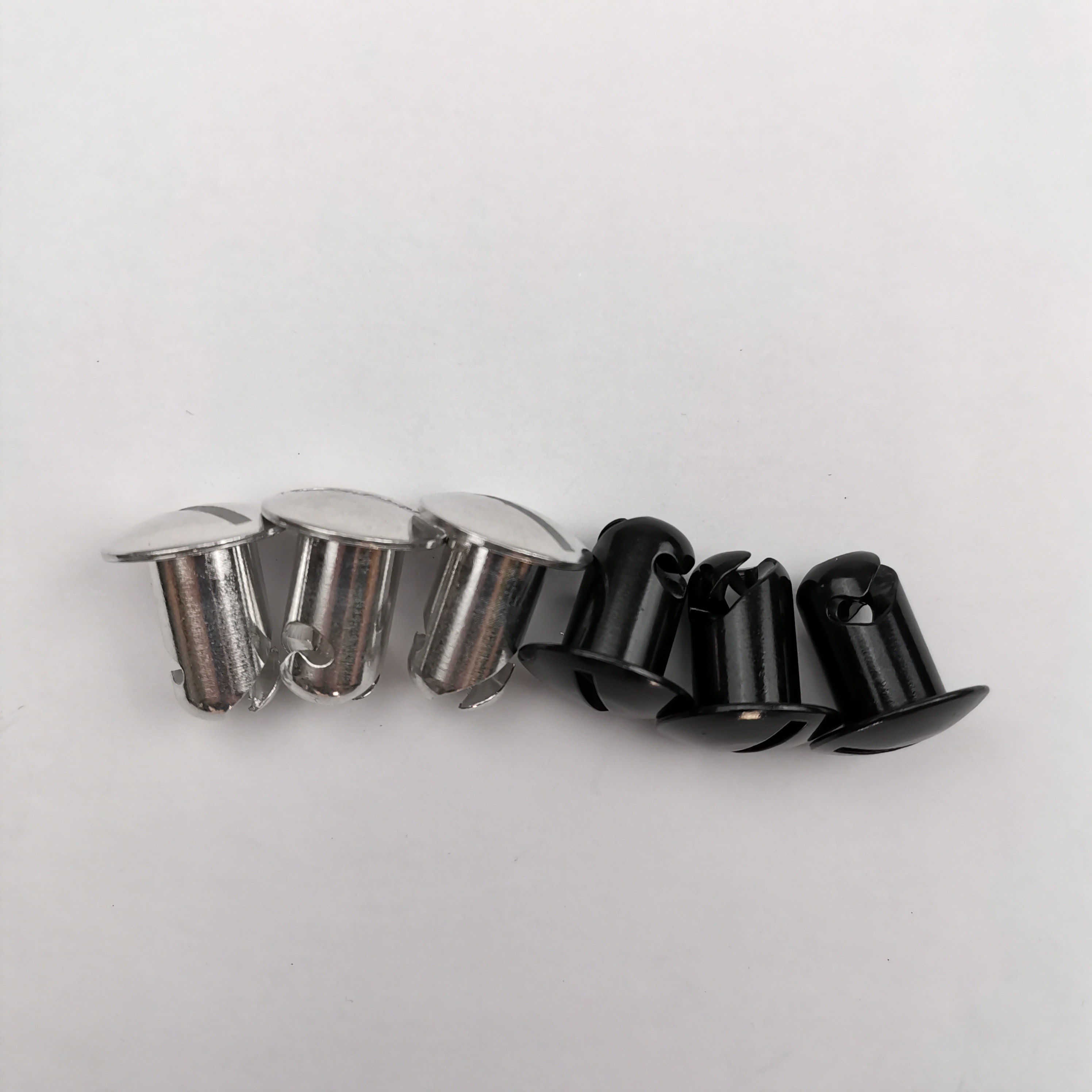 Universal Aluminum Dzus Dome Head Buttons- Black 7/16"x.500" for Customized Solutions and Services