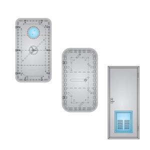 Quality H120 Marine Watertight Door wholesale