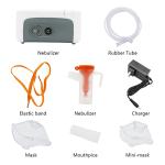 Electricity Medical Air Compressor Nebulizer Machine 0.3ml/ Min