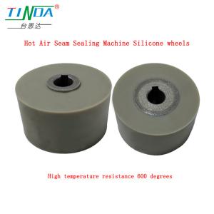 Quality High Heat-resistant 350 Celsius Grey Silicone Wheels For NAWON Sewing Hot Air Seam Sealing Machine wholesale