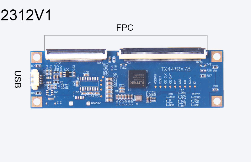 ILITEK Capacitive Touch Screen Panel Controller With High Performance