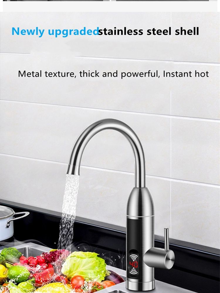Energy Saving Thermal Electric Faucet 3000W 220v Instant Electric Heating Faucet