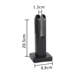 Quality Aluminum Alloy Pointed Clip Glass Railing Clamp for Simple Design Balcony Staircase wholesale