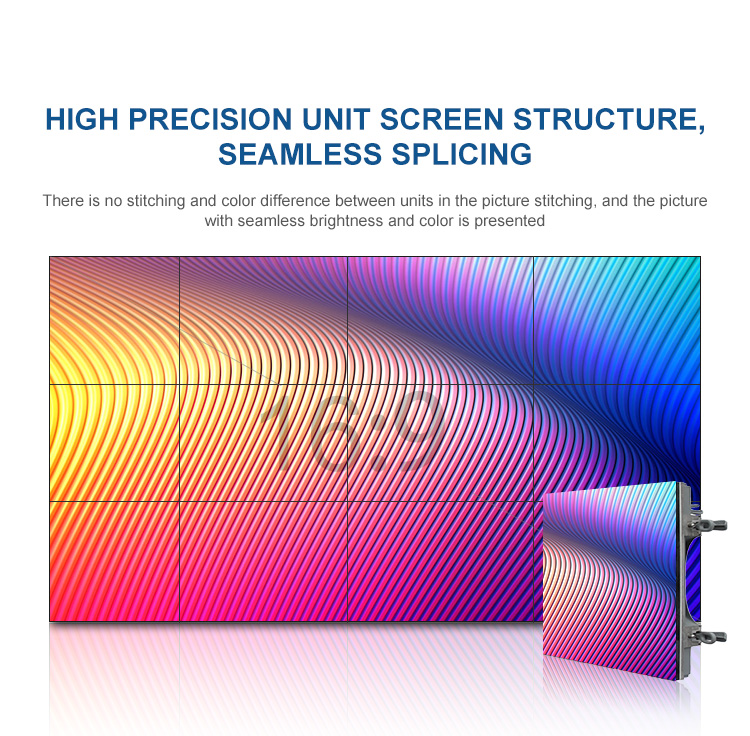 Small Pitch LED Display LED Video Wall Indoor Seamless Without Frame HRSIM-P1.66