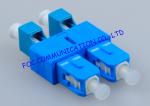 Hybrid SC - LC Fiber Optic Adapter , Telecom Network Male To Female Adapter