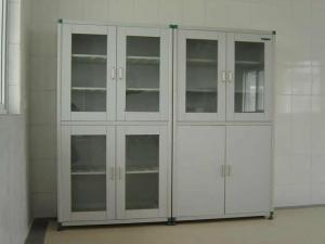 Quality Aluminum / Wood Biology Laboratory Furniture With Large Storage Space wholesale