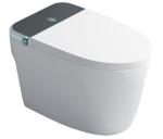 Siphonic Intelligent Toilet Ceramic Bowl Top Standing High Tech Modern Smart