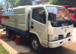New Light Road Sweeper Truck With Stainless Steel 5m³ GarbageTank 1100L Water